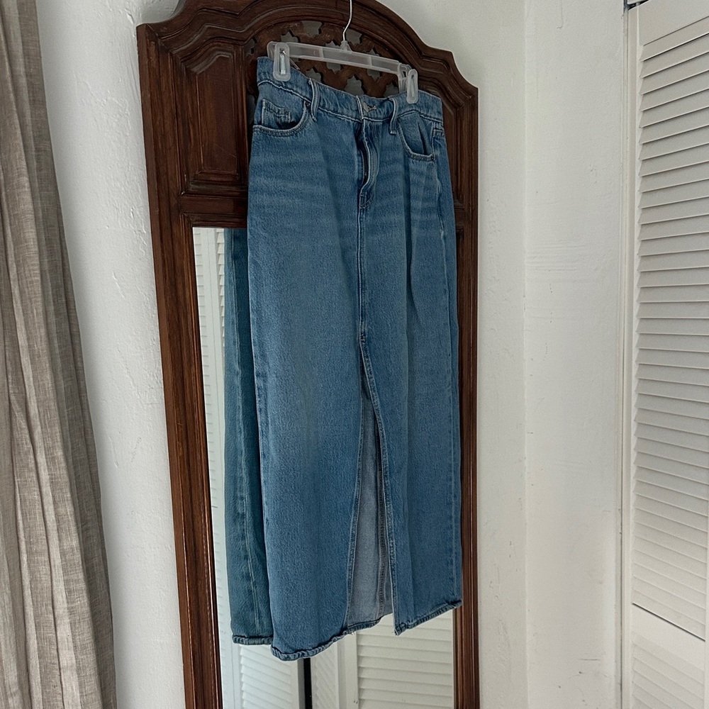 Old Navy Denim Skirt - Classic Blue Denim Skirt
